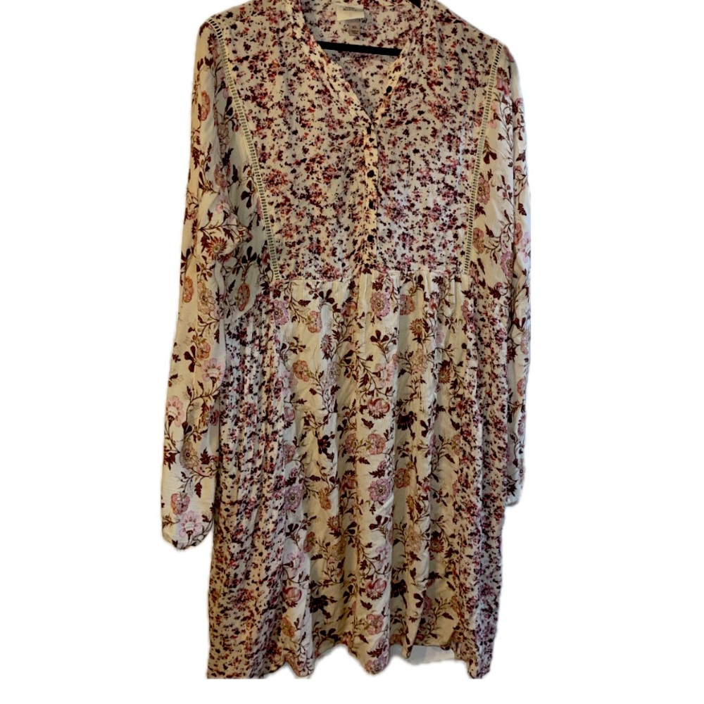 Summer longsleeve mini dress